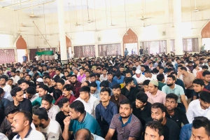মাইলস্টোনে নি'হতদের মাগফেরাত কামনায় ছাত্রদলের দোয়া-মাহফিল